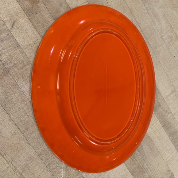 Homer McLaughlin Vintage Oval Harlequin Platter - Picture 6 of 10